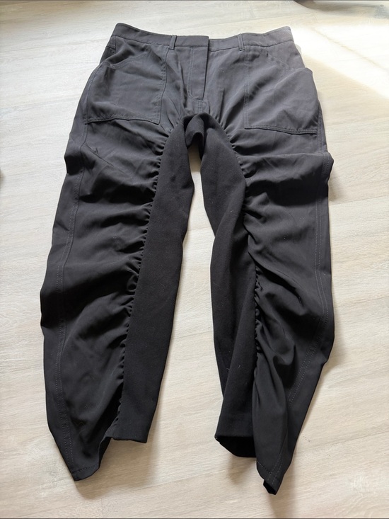 Stella McCartney Pants - Stella McCartney Black Ruched pants size 8